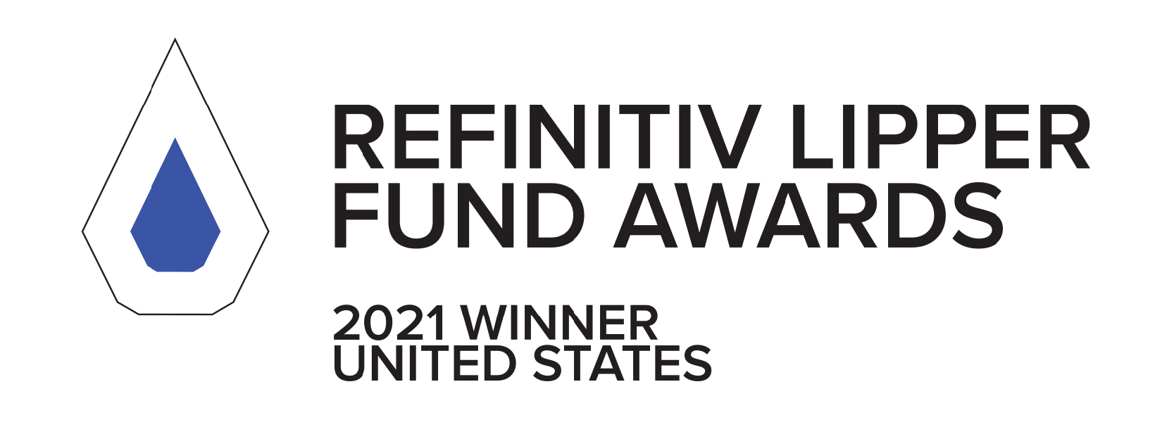 Refinitiv Lipper Fund Awards 2021 Winner United States